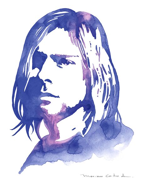 Kurt, acuarela