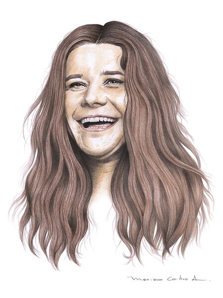 Janis, lápiz